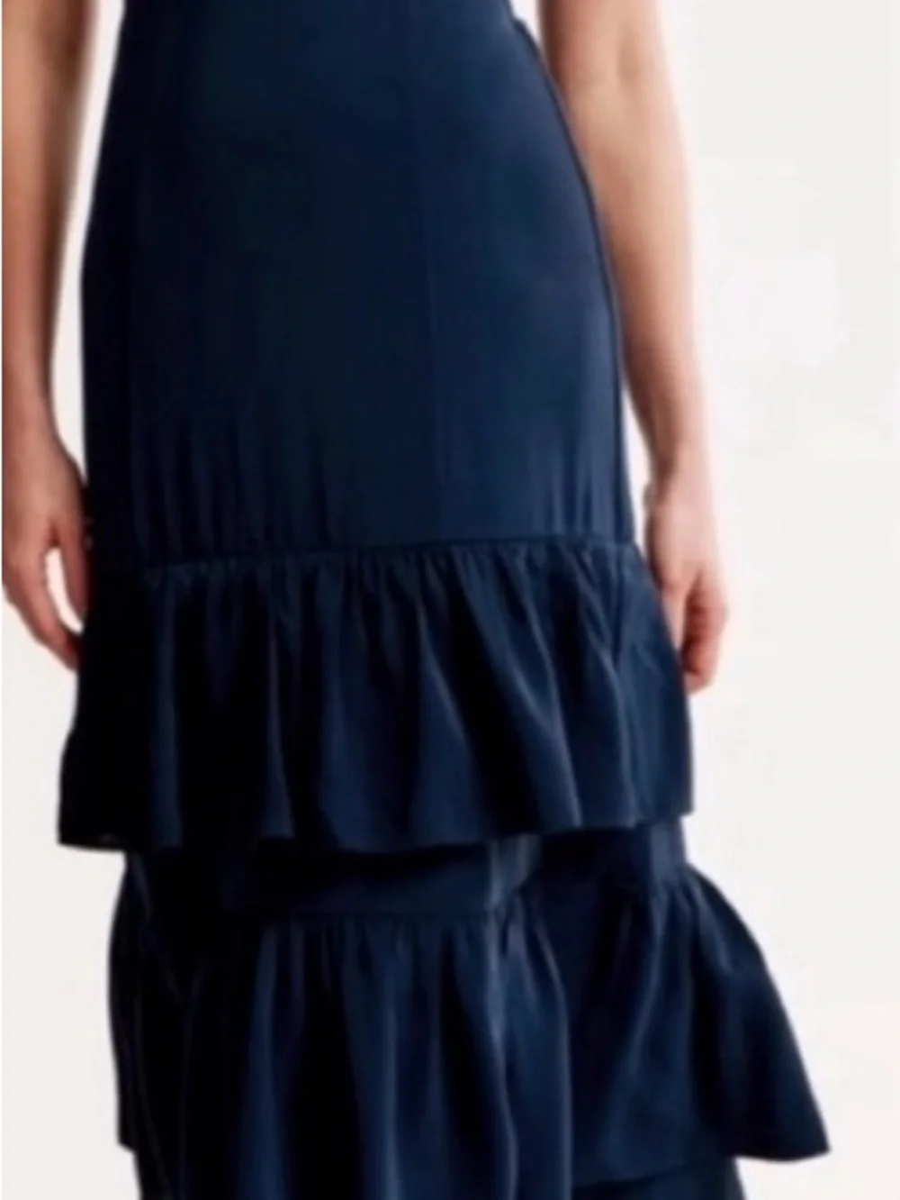 Abercrombie Ruffled Maxi Dress